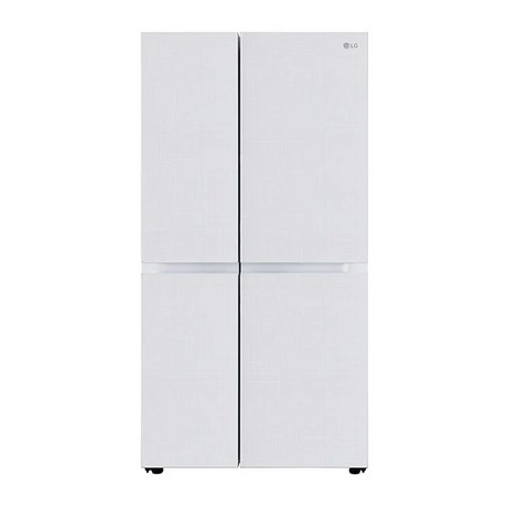 LG 650L Convertible Side-by-Side Refrigerator - Linen White