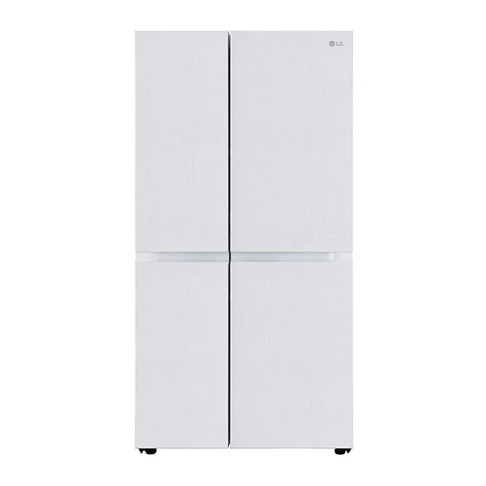 LG 650L Convertible Side-by-Side Refrigerator - Linen White