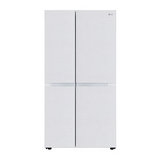 LG 650L Convertible Side-by-Side Refrigerator - Linen White