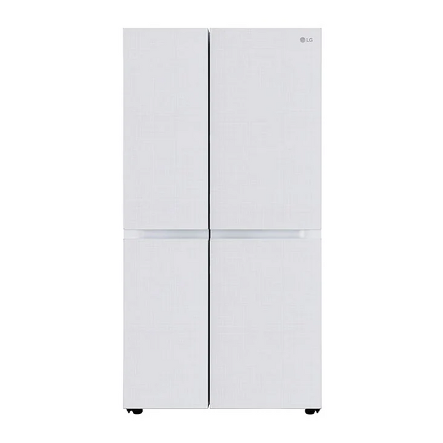 LG 650L Convertible Side-by-Side Refrigerator - Linen White