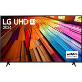 LG 55 inches 4K Ultra HD ThinQ AI 4K Upscaling α5 AI Processor 4K Gen7 WebOS with Filmmaker Mode Smart LED TV (2024 Edition, Black)( 55UT80406LA)