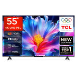 TCL P6L 139 cm (55 Inch) 4K HDR Smart Google TV | HVA Panel | AiPQ Processor | Dolby Audio | Game Master | 55P6L