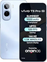 Vivo T5 Pro 5G 8GB/256GB | Dimensity 8450, 7300mAh Battery, 144Hz AMOLED, 90W Charging, Glacier Blue