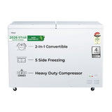 Haier HFC-320DPW4 Convertible Deep Freezer 310L with Metal Liner & Fast Cooling Technology