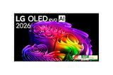LG 65" OLED evo AI G6 4K Smart TV | OLED65G6PLA | α11 AI Processor Gen3, Dolby Vision & Atmos, Gallery Design