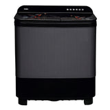 Haier 11 Kg Semi Automatic Washing Machine with Toughened glass (HTW110-178FL,Black)