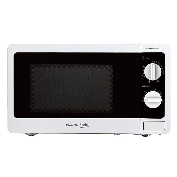 Voltas Beko, A Tata Product 20L, 700W Smart Solo Microwave Oven (MS20MPW10, White)