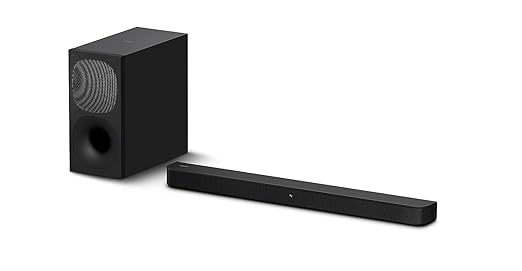 Sony HT-S400 2.1ch Soundbar with Wireless Subwoofer (Black) (S400 )