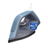 Philips DST0700/00 1000W Dry Iron: Golden Advanced Alloy Soleplate, Lightweight