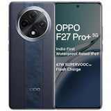 OPPO F27 Pro+ 5G (Midnight Navy, 8GB RAM, 256GB Storage) | 6.7" FHD+ AMOLED Toughest 3D Curved Display |64MP AI Featured Camera|IP69 | 67W SuperVOOC