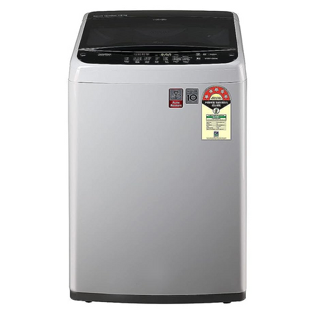 LG 7 kg 5 Star Top Load Washing Machine - Inverter Technology, Silver