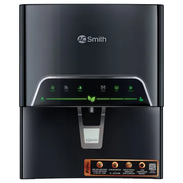 AO Smith ProPlanet P4 Pro 5L RO + SCMT Water Purifier with Copper Guard (Black)