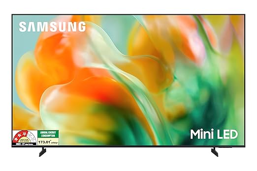 Samsung 139 cm (55 Inch) Mini LED 4K Vision AI Smart TV UA55M80HAULXL | Quantum HDR | AI Processor | Smart Hub | Dolby Audio | Motion Xcelerator | Voice Assist | Wi-Fi | Gaming Ready