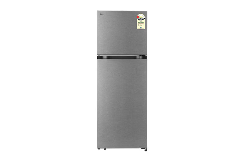 LG 251L Double Door Refrigerator – Smart Inverter, Smart Connect, Multi Air Flow | Dazzle Steel 1 Star