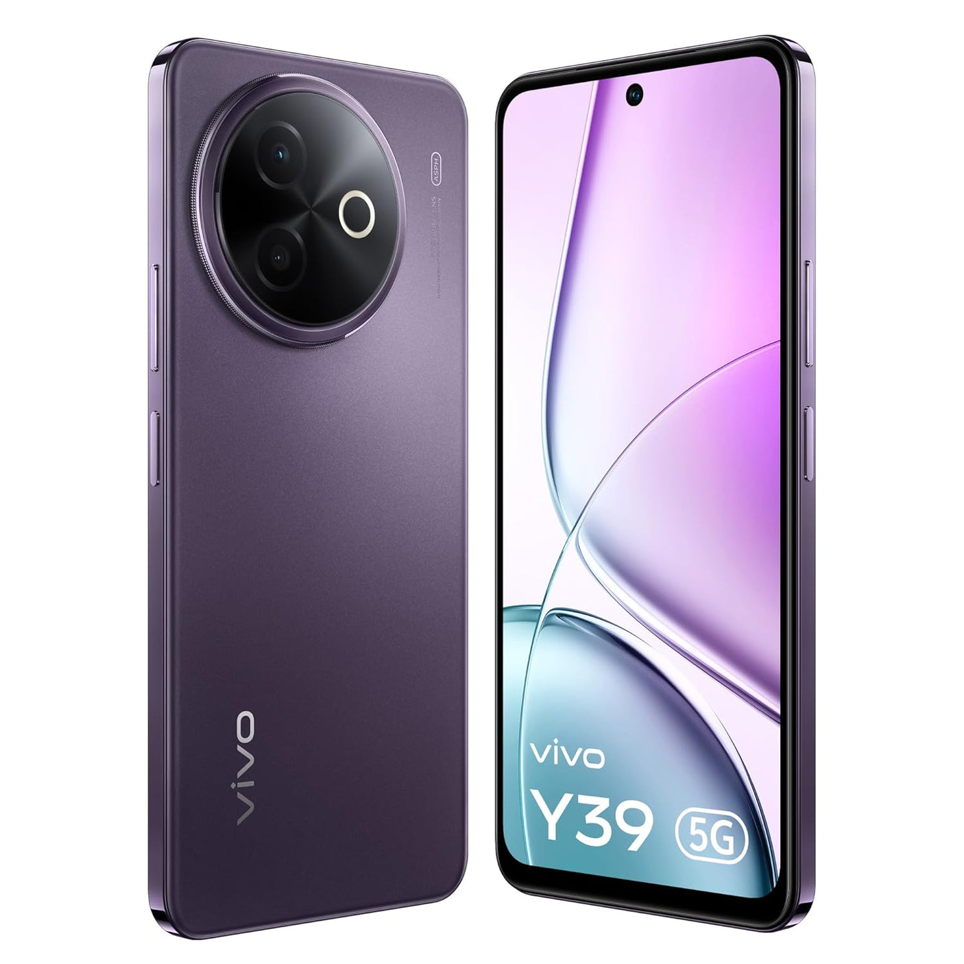 Vivo Y39 5G (8GB RAM, 128GB, Galaxy Purple)