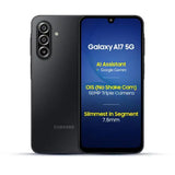 Samsung Galaxy A17 5G (8+256GB) 6.7 inch Super AMOLED Display | 50MP Triple Camera | 5000mAh Battery | Exynos 1330 Processor | IP54 Water-Dust Resistance | Android 15 One UI 7.0 | Black