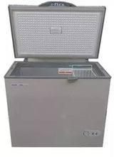 VOLTAS 205 L Single Door White and Grey Hard Top Deep Freezer, CVF205SA2-P-PL