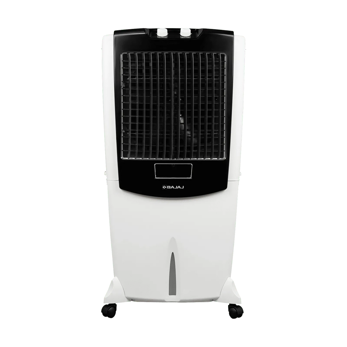 Bajaj Shield Mighty 122L Desert Air Cooler – Turbo Fan & Antibacterial Honeycomb Technology, White