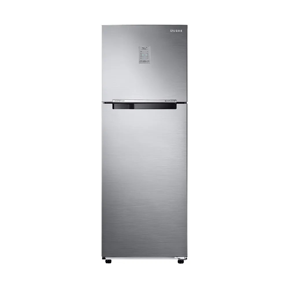 Samsung 256L 2 Star Inverter Frost-Free Convertible 3 In 1 Double Door Refrigerator Appliance (RT30C3732S8/HL,Elegant Inox 2023 Model)