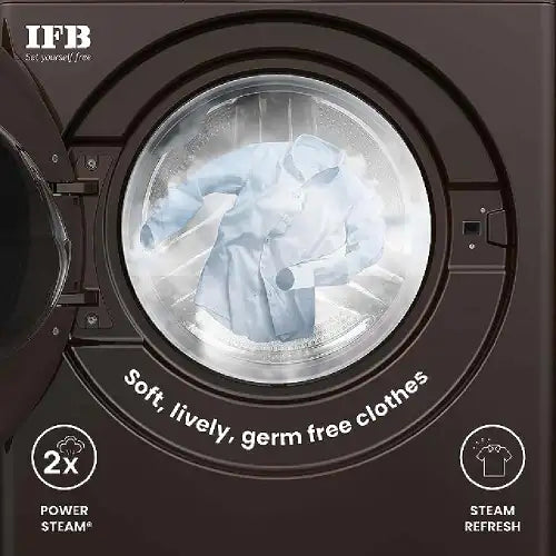 IFB 9 Kg 5 Star Fully Automatic Front Load Washing Machine With Built-in Heater, Smart Management (EXECUTIVE MXC 9014 SSL, Mocha)