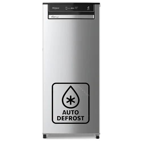 Whirlpool 192 Litres 3 Star Single Door Refrigerator (215 VMPRO PRM 3S ALPHA STEEL-Z ,73131)