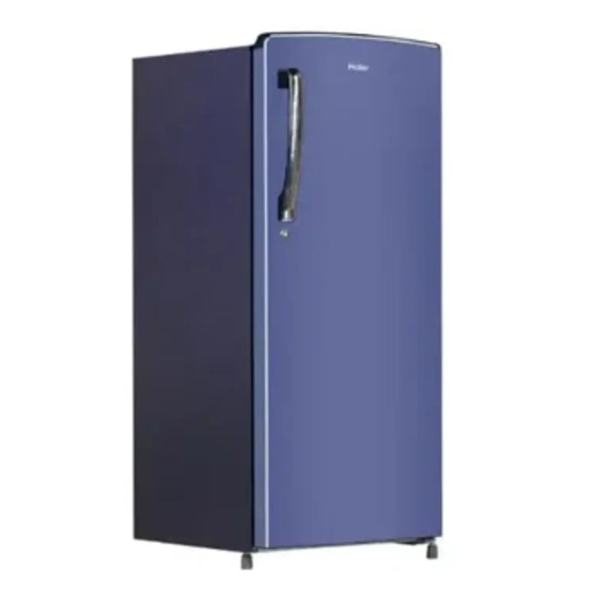 Haier Single Door Refrigerator 205 Litres 2 Star DEFT- Diamond Edge Freezing Technology, Stabilizer Free Operation HRD-2262BRB-N Radish Blue