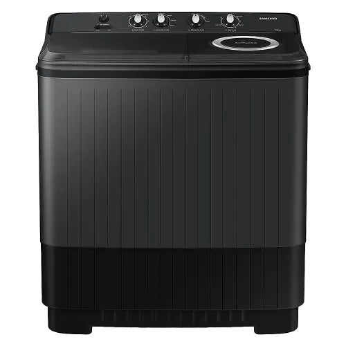 SAMSUNG 11.5 kg 5 Star Semi Automatic Washing Machine with Hexa Storm Pulsator (WT11A4260GD/TL, Dark Grey)