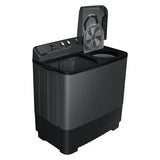 SAMSUNG 11.5 kg 5 Star Semi Automatic Washing Machine with Hexa Storm Pulsator (WT11A4260GD/TL, Dark Grey)