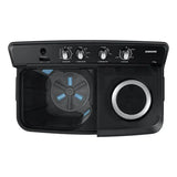 SAMSUNG 11.5 kg 5 Star Semi Automatic Washing Machine with Hexa Storm Pulsator (WT11A4260GD/TL, Dark Grey)