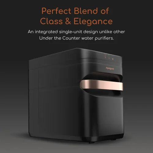 Aquaguard Select Designo UTC RO+UV+MTDS Water Purifier with 5UV E-Boiling+, Mineral Guard Technology, Active Copper Zinc Booster Technology (White)