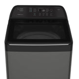 Lloyd 8 Kg 5 Star Fully Automatic Top Load Washing Machine with Soft Close Glass Lid (GLWT805EHPMB, Middle Black)