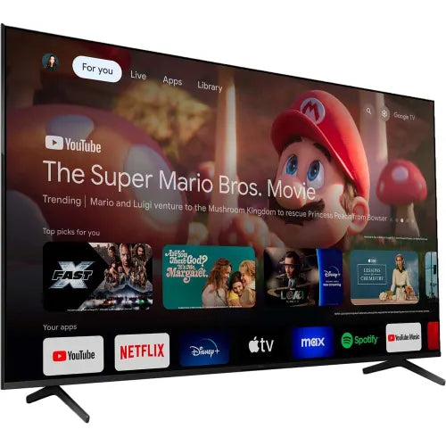 Sony BRAVIA 3 Series 126 cm (50 inches) 4K Ultra HD AI Smart LED Google TV K-50S30 (Black)