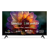 Sansui 140cm (55 Inches) 4K Ultra HD Smart Google LED TV - HDR10+, HLG, DTS Studio Sound & Dolby Audio, (JSWG55GSUHD)