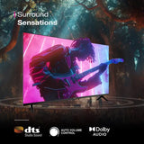 Sansui 140cm (55 Inches) 4K Ultra HD Smart Google LED TV - HDR10+, HLG, DTS Studio Sound & Dolby Audio, (JSWG55GSUHD)