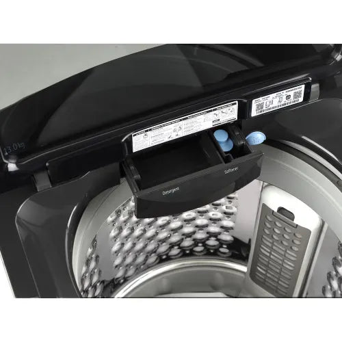 LG 13Kg Top Load Washing Machine, AI Direct Drive™, Platinum Black THD13SWP