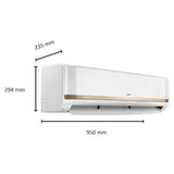 Hitachi 1.5 Ton 3 Star-Inverter Split AC with 4 Way Swing | Xpandable+ Long Air Throw | Hexa Sensor | ice Clean Technology (RAS.G318PCCISS)