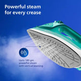 PHILIPS DST3030/70 2400 W Steam Iron  (Green)