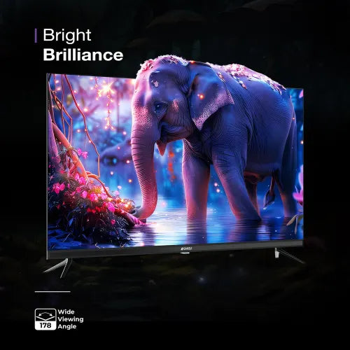 Sansui 80 cm (32 Inch) HD LED Google TV - HDR 10/HLG, Google Voice Assistant, Dolby Audio, JSWG32GSHD