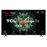 TCL C6K Series 139 cm (55 Inch) 4K Ultra HD Mini LED Google TV – Ultra Slim Design, AIPQ Processor, Dolby Audio – 55C6K