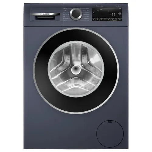 Bosch 10 Kg Automatic Front Load Washing Machine with Multiple Wash Programmes | 1400 RPM Spin Speed | Digital Countdown Indicator | Multiple Water Protection (WGA254ZPIN, Dark lake)