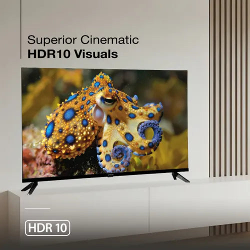 Sansui 80cm (32 Inch) HD LED Smart Google TV - HDR10/HLG, Noise Reduction, Dolby Audio, Google Assistant, JSW32HG5