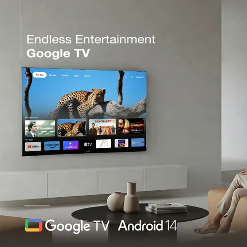 Sansui 80cm (32 Inch) HD LED Smart Google TV - HDR10/HLG, Noise Reduction, Dolby Audio, Google Assistant, JSW32HG5