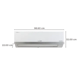 Lloyd 1.5 Ton 3 Star Bliss Plus Inverter Split AC (GLS18I3FOSBV, White)