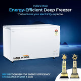 Haier Convertible Deep Freezer 524L HFC-588DPW5 – Double Door, 5 Star Energy Rating & Powerful Cooling System