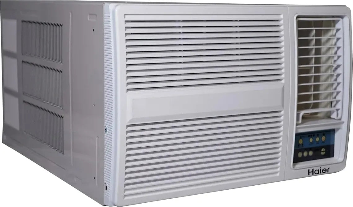 Haier 1.5 Ton HWU18F-OW3B1N 3 Star Window AC (Anti Bacterial Filter, Copper Condenser, White)