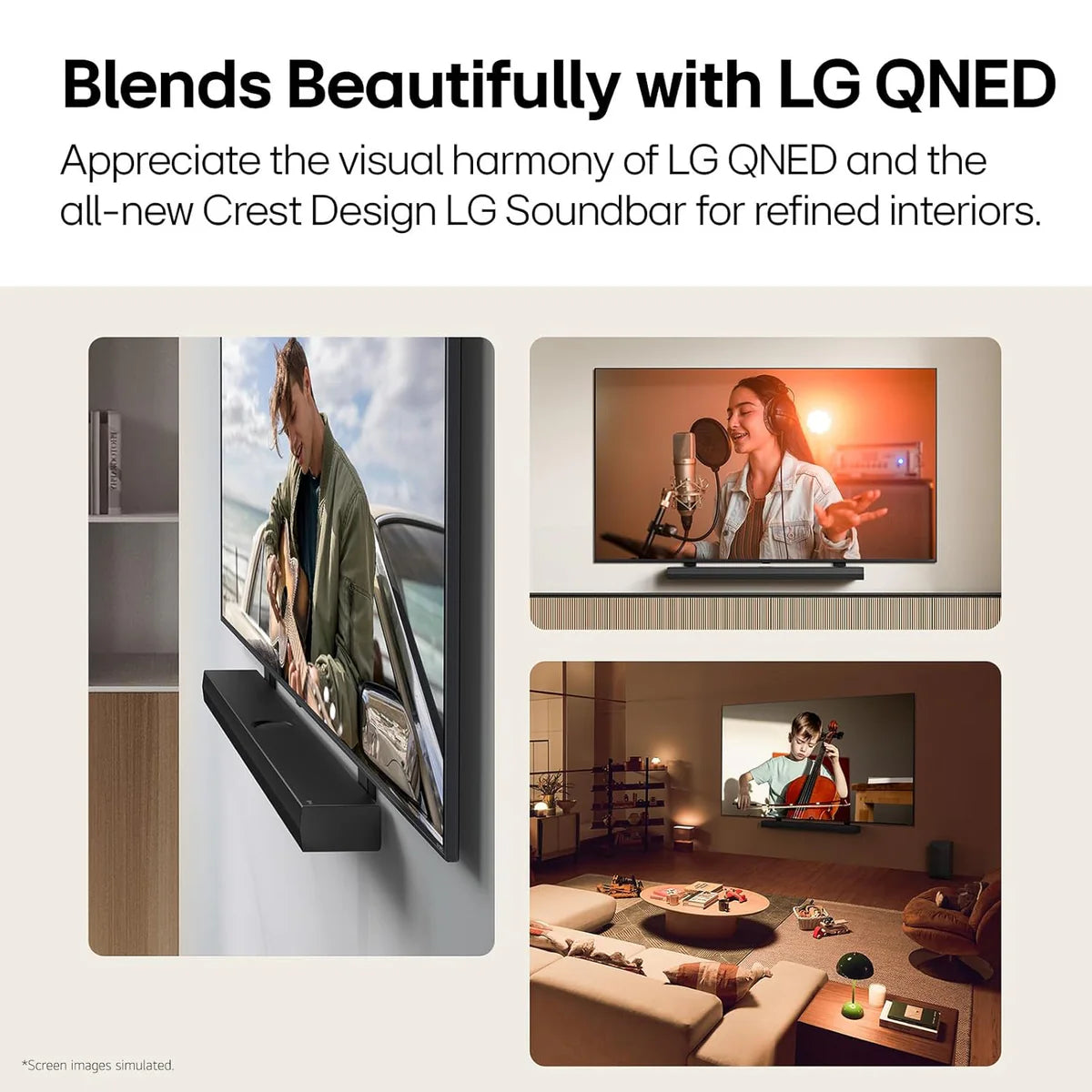LG SQ70TY 400W Bluetooth Soundbar with Remote (Dolby Digital, 3.1.1 Channel, Black)
