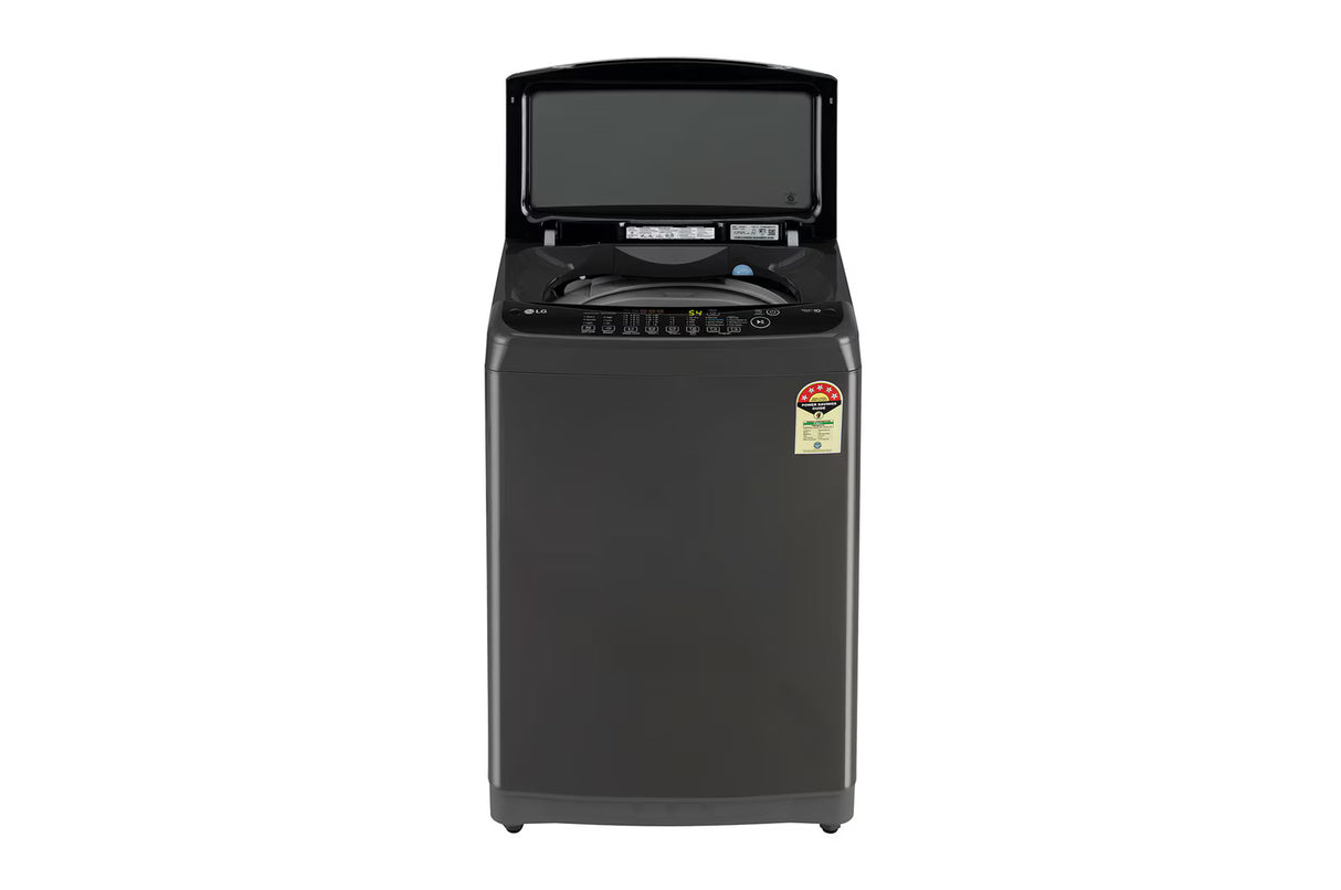 LG 12Kg Top Load Washing Machine, Smart Inverter Motor, Middle Black (T12SJMB1Z)