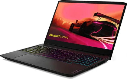 Lenovo AMD Ryzen 5 Quad Core R5-5500H - (8 GB/512 GB SSD/Windows 11 Home/4 GB Graphics/NVIDIA GeForce RTX NVIDIA GeForce® RTX™ 2050) 82K2028QIN Gaming Laptop  (15.6 inch, Black)