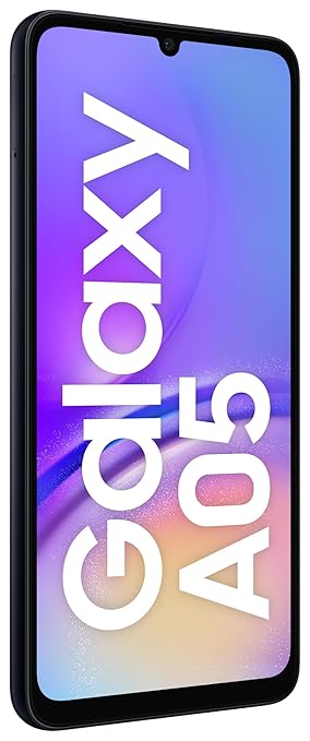 Samsung Galaxy A05 (Black, 4GB, 64GB Storage) | 50 MP Main Camera
