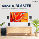 Sony SA-D40M2 4.1 Home Audio System with Surround Sound & Wireless Bluetooth Streaming
